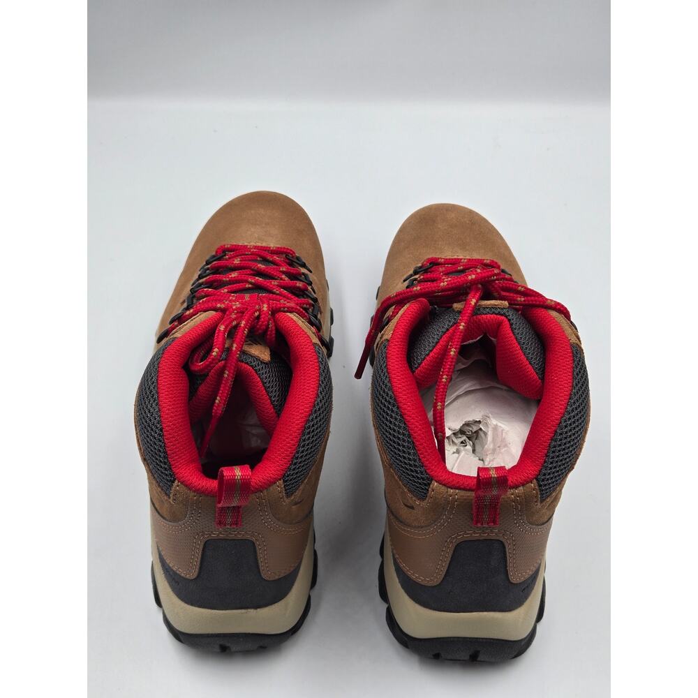 Columbia Newton Ridge Plus II Suede WP Boots Men’s Size 9 Brown Waterproof Hike - Picture 5 of 8